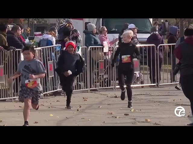 ⁣Belle Isle packed with young runners for YMCA 5K