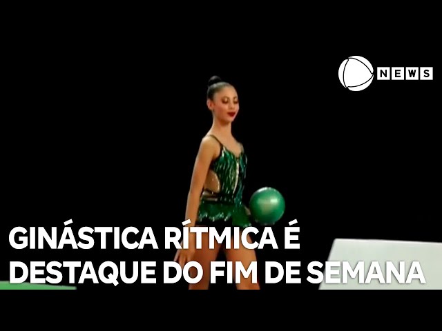 ⁣Jogos da Juventude 2024: ginástica rítmica é destaque do final de semana