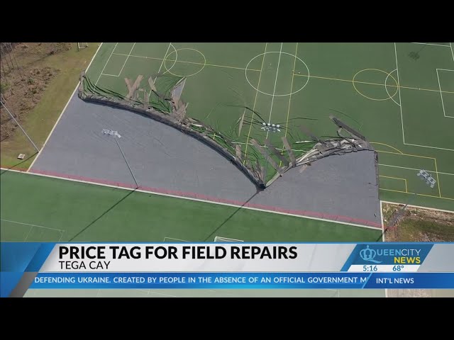 ⁣Tega Cay considers $1.8 million repair for soccer field destroyed by Helene