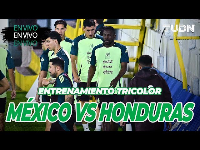 ⁣EN VIVO: Entrenamiento Selección Mexicana PREVIO al México vs Honduras | TUDN