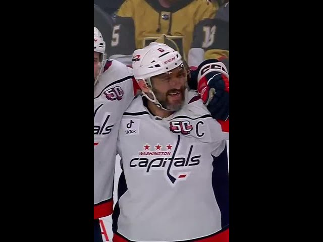 ⁣Ovechkin's Hat Trick Puts Him 29 Goals Away From Gretzky 