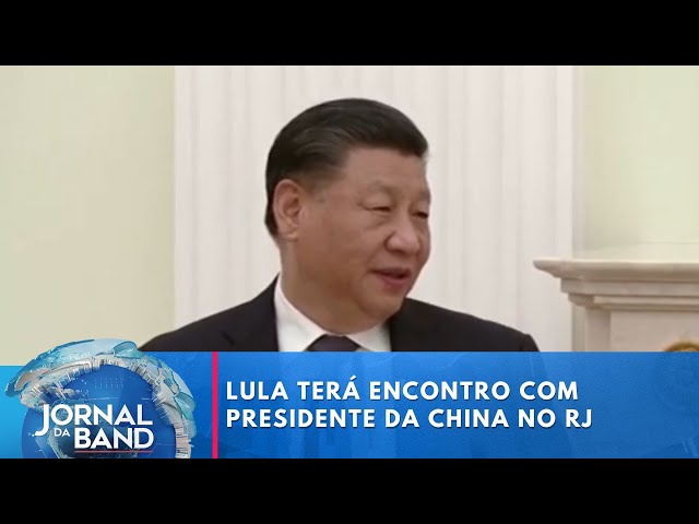 ⁣Após G20, Lula terá encontro com o presidente da China no Rio de Janeiro | Jornal da Band