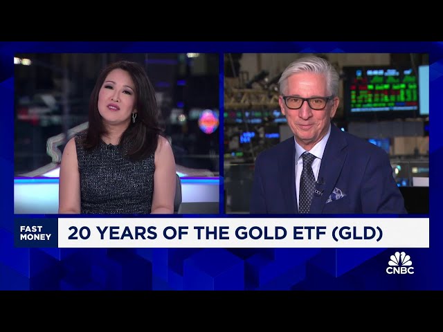 ⁣Bob Pisani marks 20 years of the Gold ETF