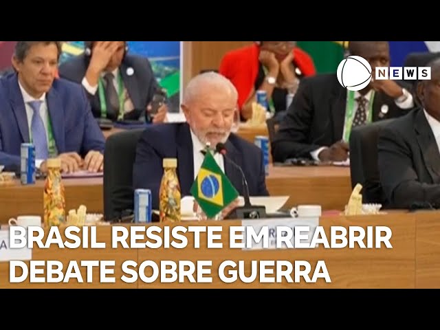 ⁣Brasil resiste em reabrir debate sobre guerra na Ucrânia