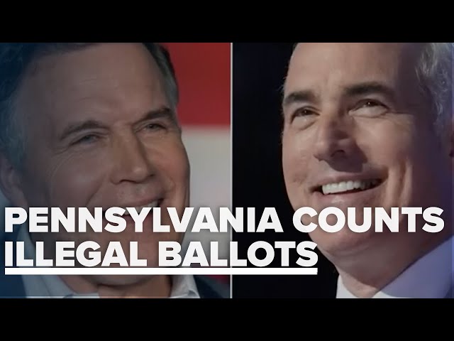 ⁣Pennsylvania Democrats openly admit to counting illegal ballots