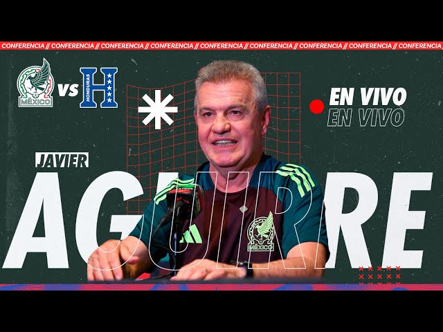 ⁣EN VIVO : Conferencia y ENTRENAMIENTO de Javier Aguirre previo al México vs Honduras | TUDN