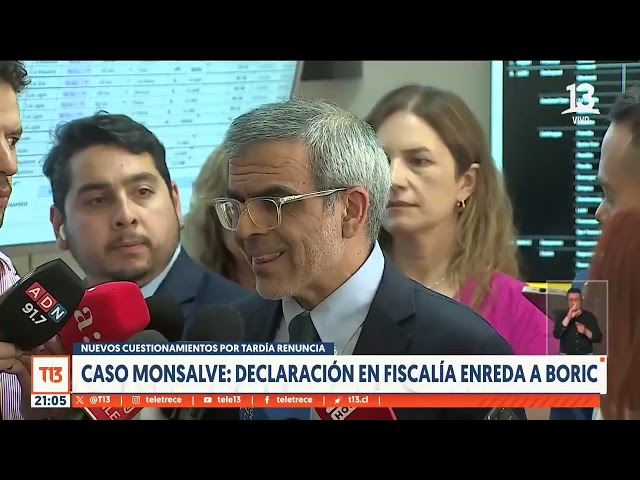 ⁣Caso Monsalve: Gobierno descarta contradicción de Boric tras declaración en Fiscalía