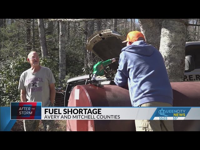 ⁣Western NC dealing with fuel shortage after Helene