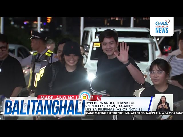 Alden Richards at Kathryn Bernardo, thankful sa patuloy na success... | Balitanghali