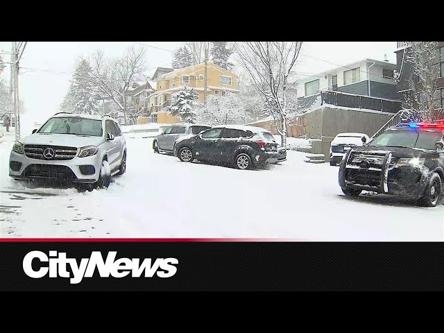 ⁣Blast of winter leaves Calgary commuters in chaos