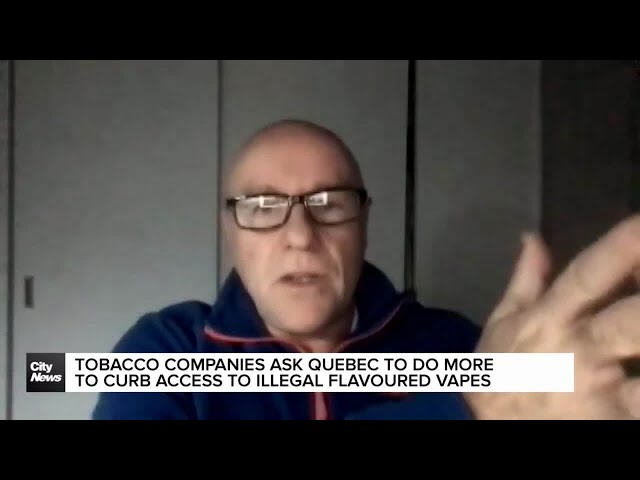 ⁣Tobacco companies ask Quebec for new program to curb illegal vapes