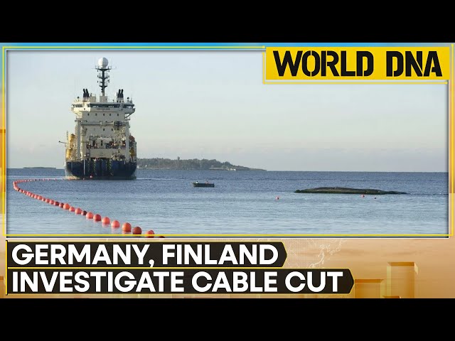 ⁣Finland And Germany Discover Severed Data Cable Through Baltic Sea | World DNA