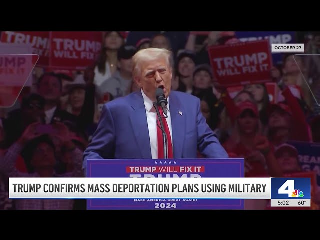 ⁣Will Trump use military to deport immigrants in Los Angeles?