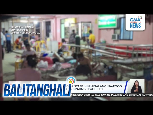 372 estudyante, guro at staff, hinihinalang na-food poison... | Balitanghali