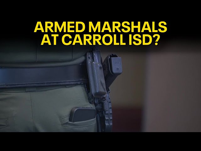 ⁣Carroll ISD considers hiring armed school marshals