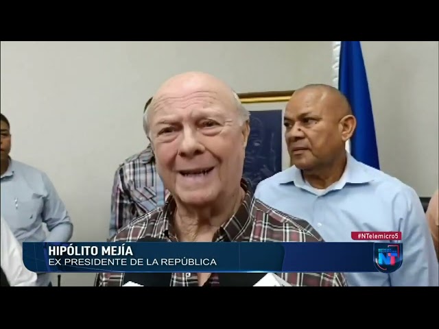 ⁣Hipólito Mejía reitera importancia de la mano de obra haitiana en RD