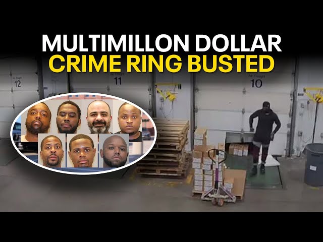 ⁣Grapevine police bust multimillion-dollar crime ring targeting warehouses