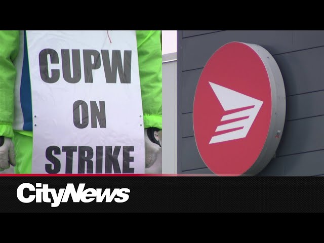 ⁣Canada Post strike enters 4th day