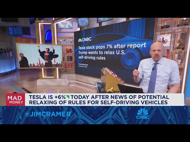 ⁣Jim Cramer on what he thinks is a 'bad reason' to own Tesla