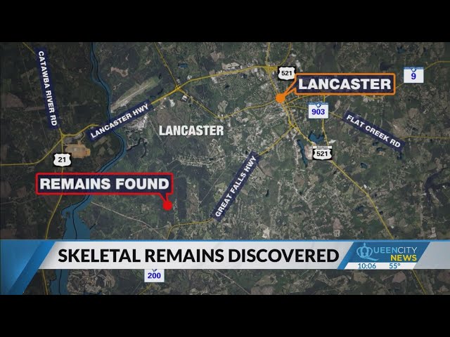 ⁣Skeletal remains found in Lancaster County likely there for years: Sheriff