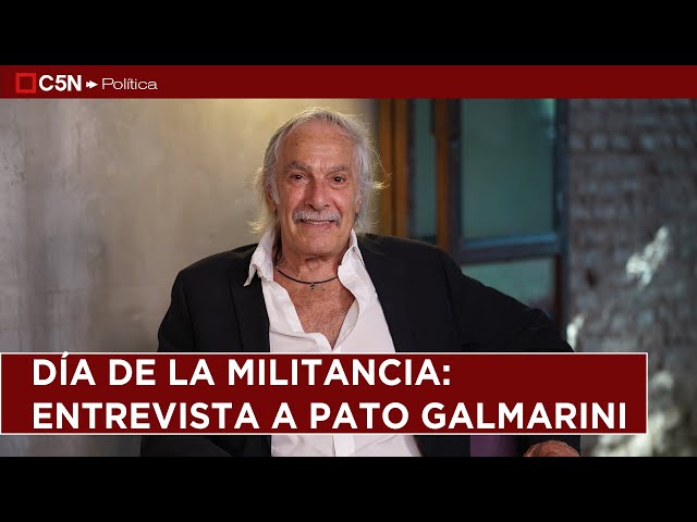 ⁣DÍA DE LA MILITANCIA: ENTREVISTA a PATO GALMARINI