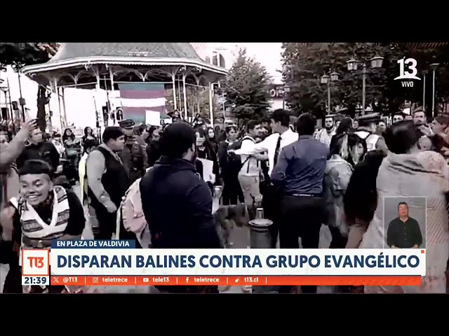 ⁣Disparan balines contra grupo evangélico en Valdivia: dos personas resultaron heridas