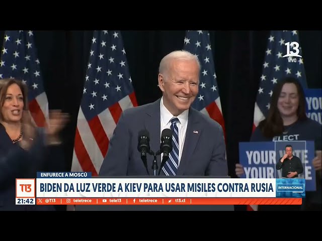 ⁣Biden da luz verde a Kiev para usar misiles contra Rusia