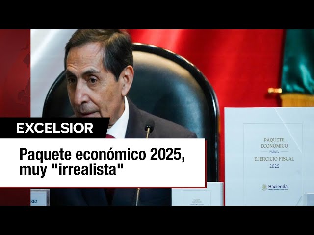 ⁣Sergio Negrete alerta sobre problemas en el paquete económico 2025