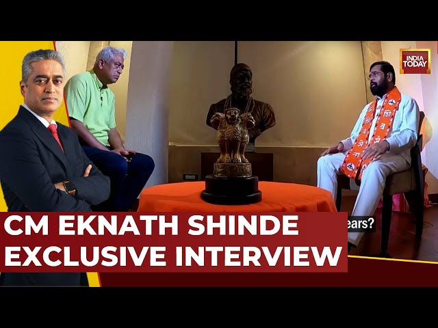 ⁣Maha CM Eknath Shinde Exclusive Interview with Rajdeep Sardesai | Maharashtra Polls 2024 News LIVE