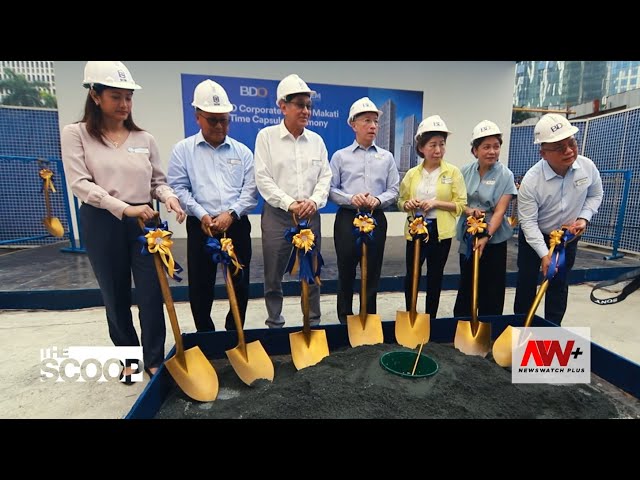 ⁣The Scoop: BDO Makati Time Capsule Ceremony