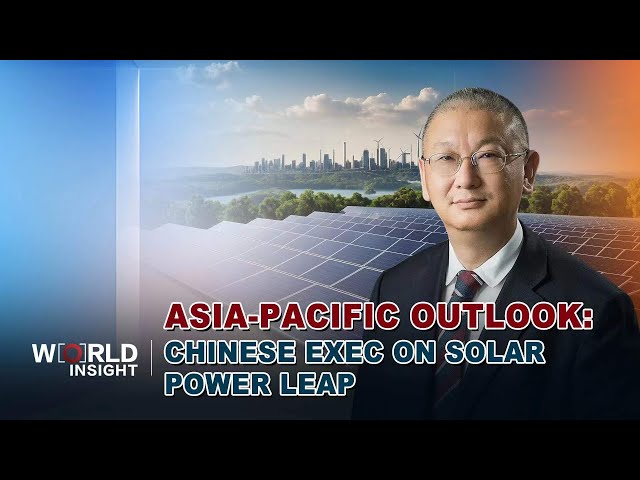 ⁣Asia-Pacific Outlook: Top Chinese exec on world's shift to solar power