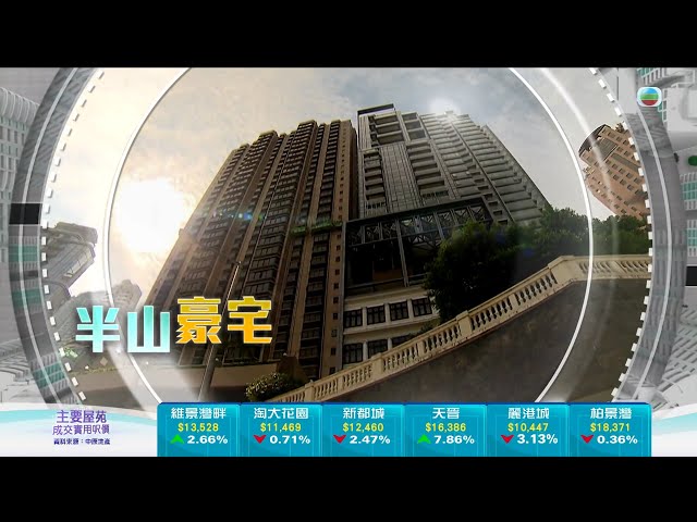 ⁣TVB今日有樓睇｜2024年11月18日｜半山豪宅｜室內設計｜樓盤