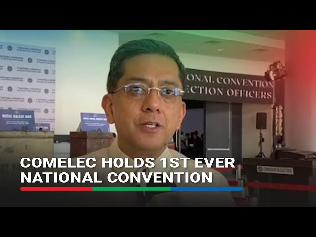 ⁣Comelec holds historic National Convention