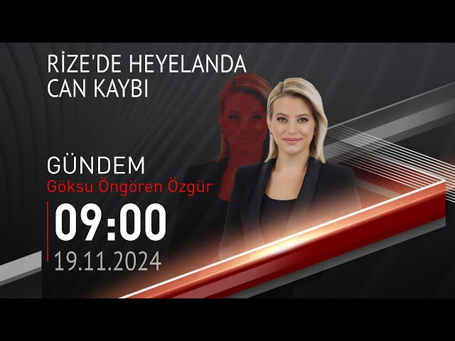 ⁣ #CANLI | Göksu Öngören Özgür ile Gündem | 19 Kasım 2024 | HABER #CNNTÜRK