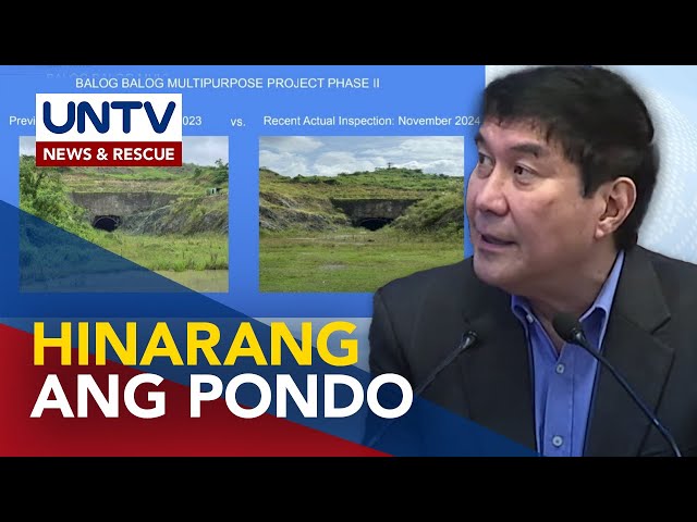 ⁣P261-M na hiling na pondo ng NIA sa isang dam na di nag-o-operate, hinarang ni Sen. Tulfo