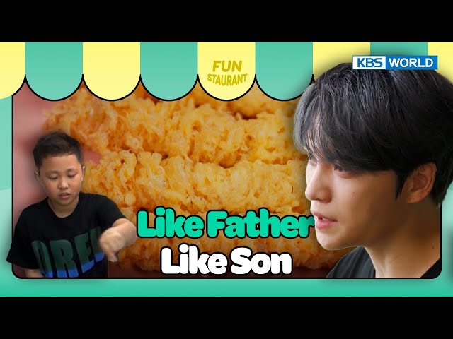 ⁣Look like father and son  [Stars Top Recipe at Fun Staurant : EP.247-2 | KBS WORLD TV 241118