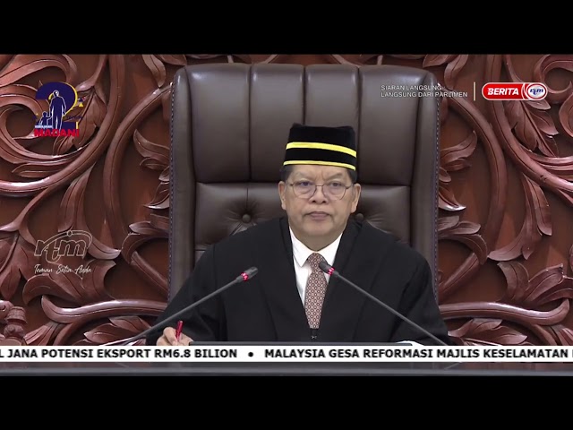 ⁣19 NOVEMBER 2024 - LANGSUNG DARI PARLIMEN SESI PETANG (SIRI 1)