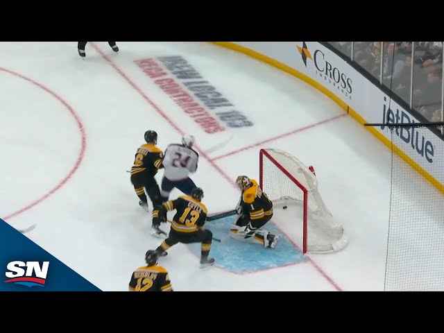 ⁣Blue Jackets' Mathieu Olivier Buries Short-Hander Minutes After Scrap