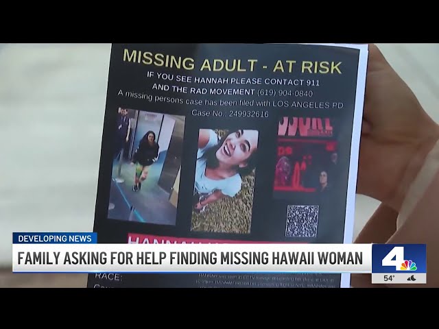 ⁣Family of missing Hawaiian woman fear for her safety