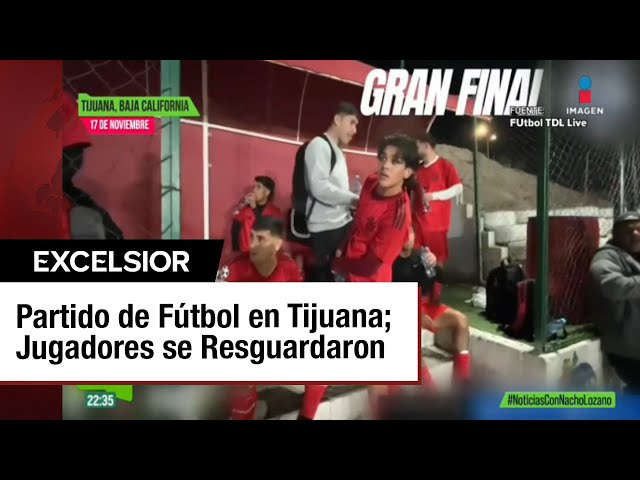 ⁣Matan a hombre durante partido de Fútbol en Tijuana