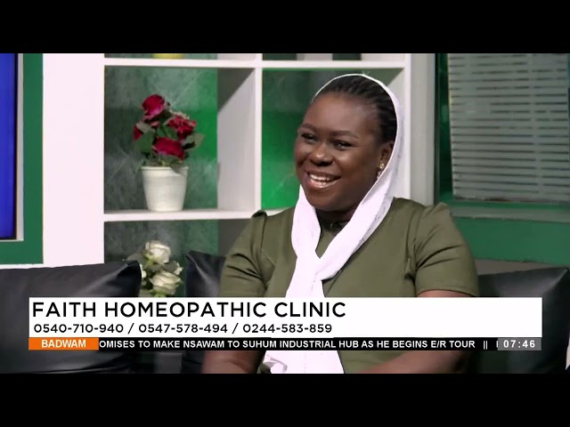 ⁣Faith Homeopathic Clinic - Badwam Afisem on Adom TV (19-11-24)