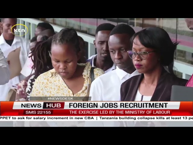 ⁣Government again promises jobs abroad, applicants to spread through 10 countries