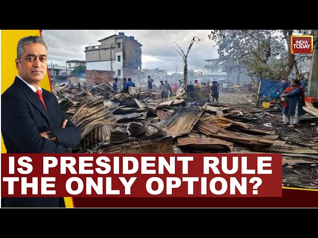 ⁣Manipur On The Boil | Is President Rule The Only Option? | NewsToday with Rajdeep Sardesai