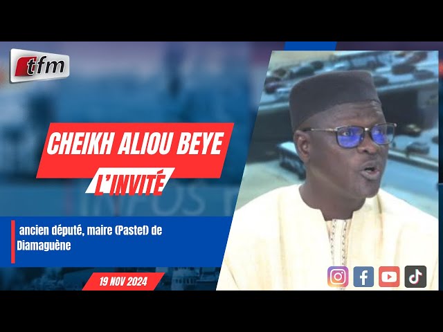 ⁣l´invité d´infos matin | Cheikh Aliou BEYE, ancien député, maire (Pastef) de Diamaguène