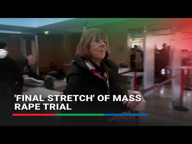 ⁣French mass rape trial entering 'final stretch,' victim Gisele Pelicot says