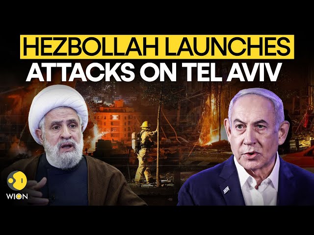 ⁣Israel-Hezbollah War: Tel Aviv Under Attack As Hezbollah Rains Rockets On Israeli Cities | WION LIVE