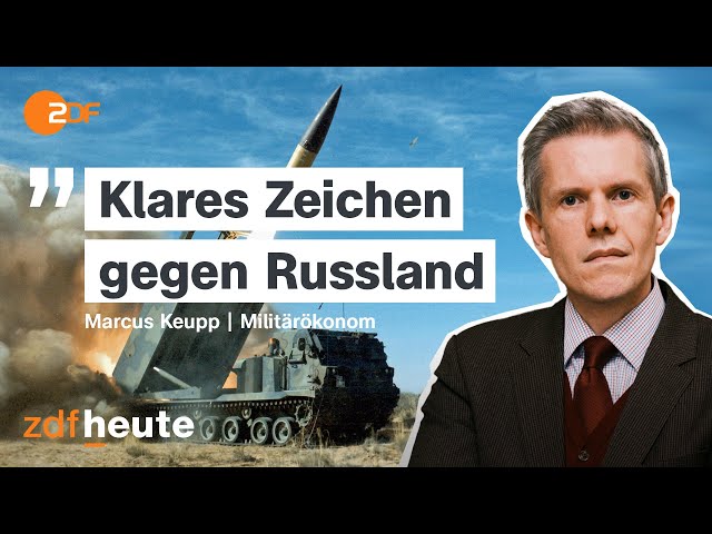 ⁣Was die ATACMS-Erlaubnis für die Ukraine bedeutet | ZDFheute live