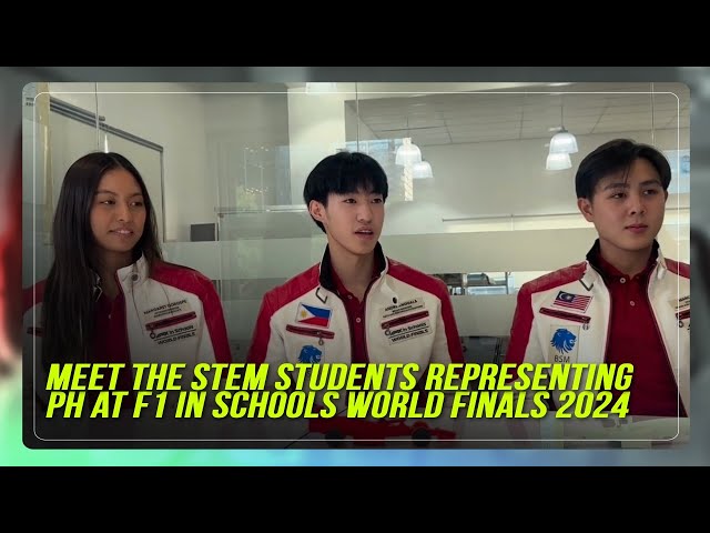 ⁣Meet the STEM students representing PH at F1 in Schools World Finals 2024