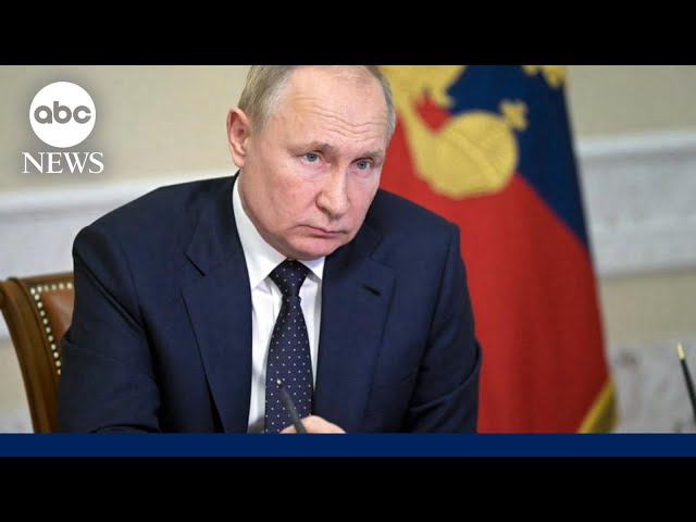 ⁣Putin seemingly threatens to use nuclear weapons in Ukraine war