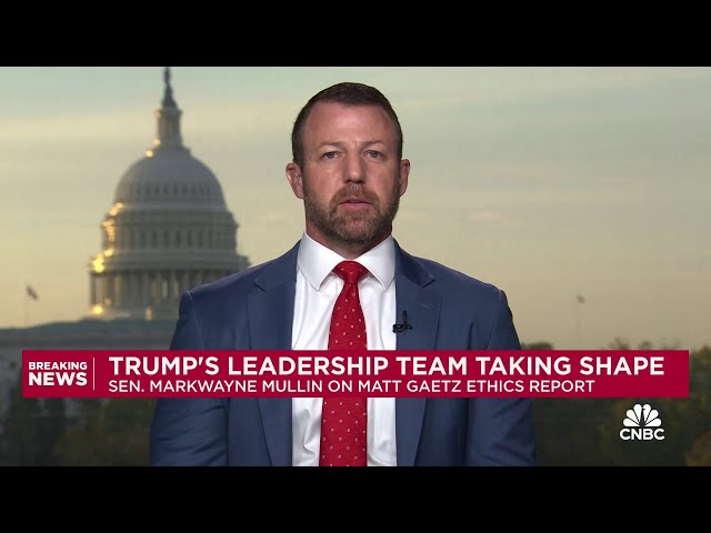 ⁣Sen. Markwayne Mullin on Trump's cabinet picks and tariffs